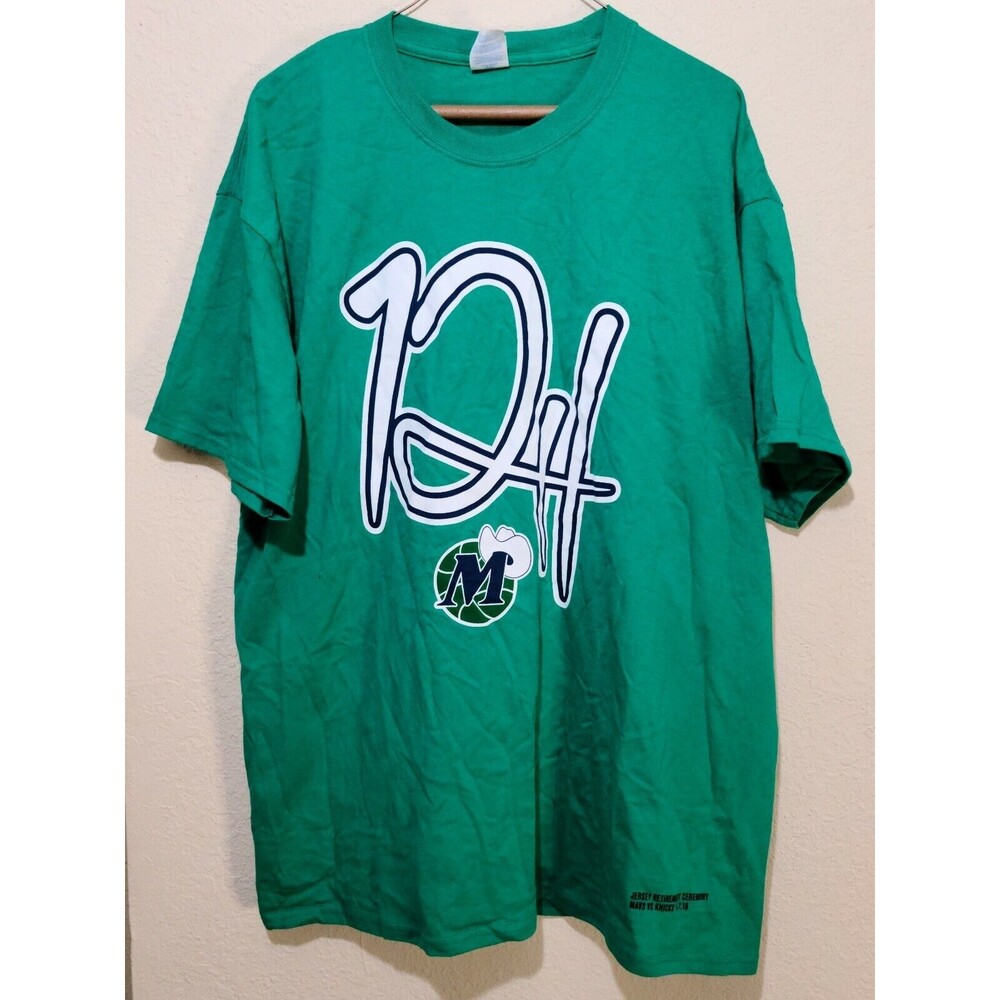 Mavericks T-Shirt Derek Harper Jersey Retirement Ceremony 2018 XL